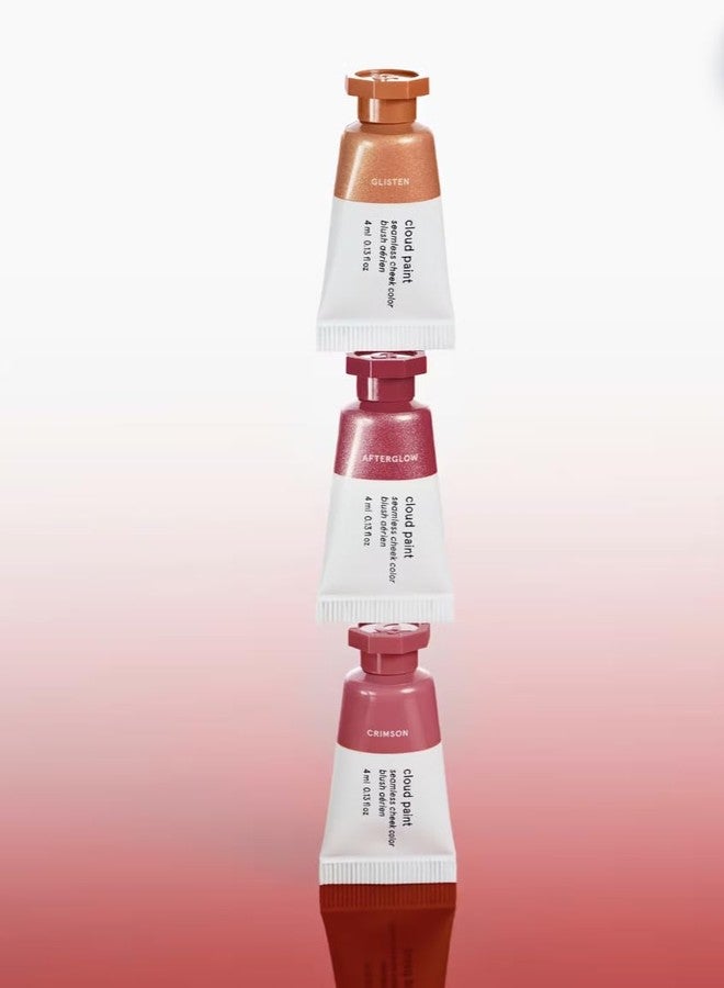 Glossier Mini Cloud Paint Blush Trio Holiday Gift Set: Crimson, Glisten & Afterglow - Image 5